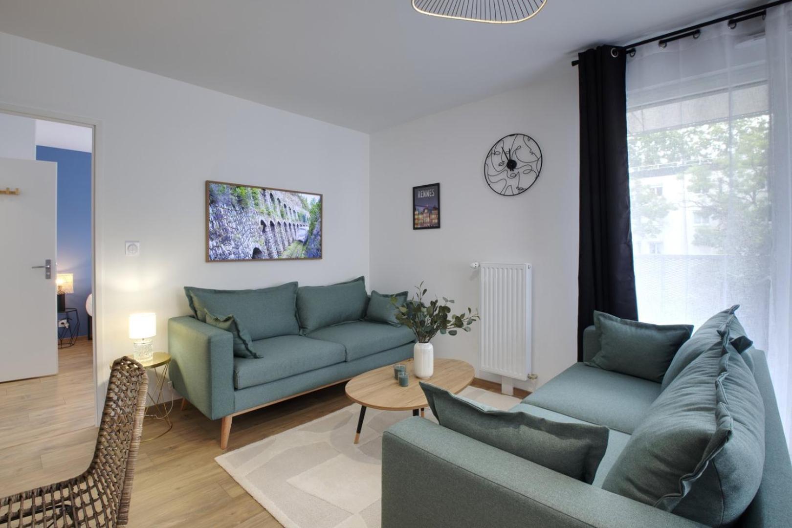 Le Normand- Appartement Neuf, 3 Chambres, Terrasse Rennes Zewnętrze zdjęcie
