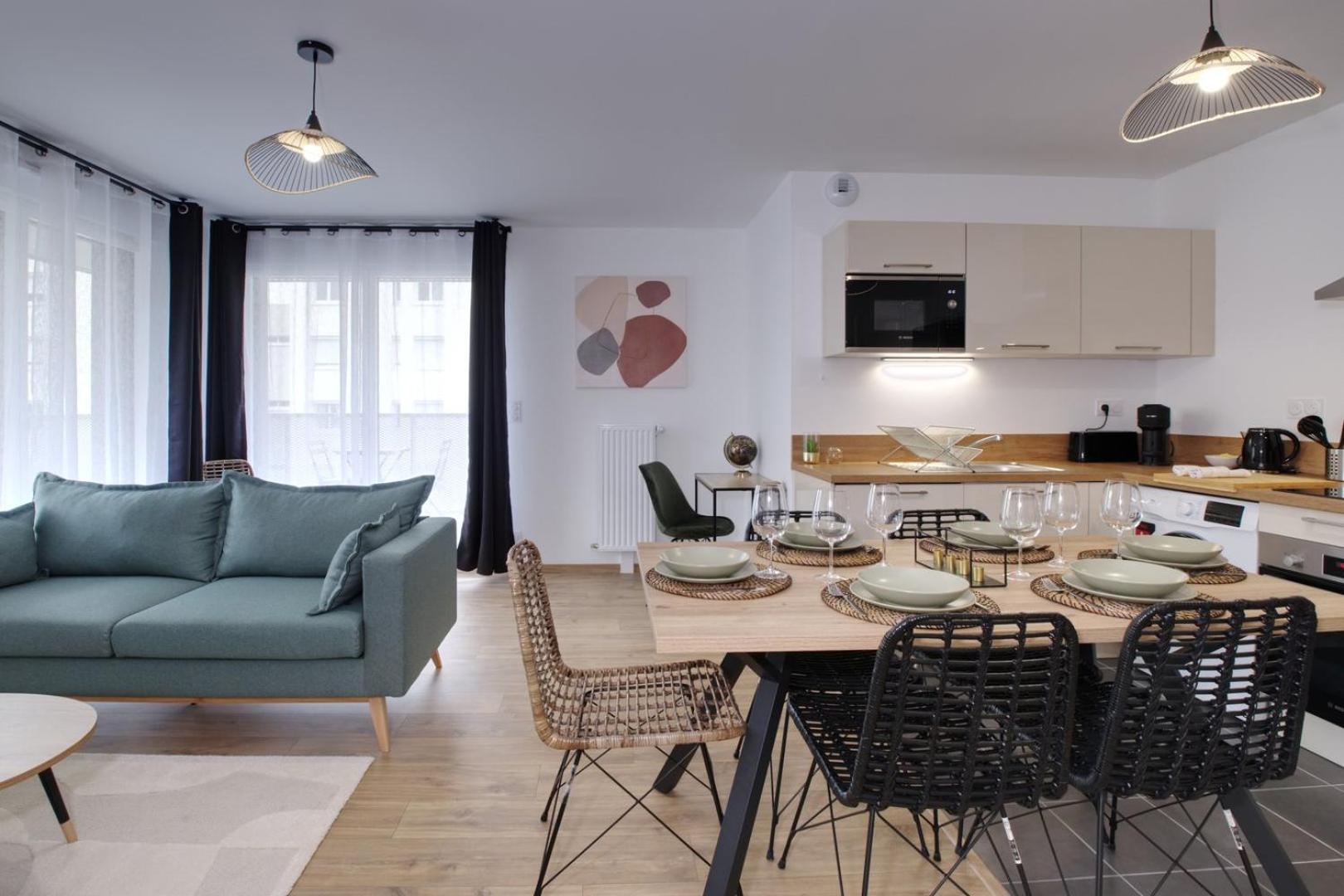 Le Normand- Appartement Neuf, 3 Chambres, Terrasse Rennes Zewnętrze zdjęcie